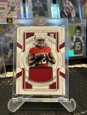 2024 Panini National Treasures Marvin Harrison Jr. Patch Rookie Card /49 #FT-MHJ
