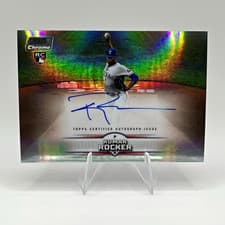 2025 Stadium Club Chrome Autographs Kumar Rocker #SCCA-KR card