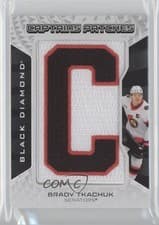 2025-26 Upper Deck Black Diamond Captains Patches Brady Tkachuk #CP-BT