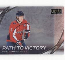 2025-26 O-Pee-Chee Platinum Path to Victory Ryan Leonard #PV-22 card
