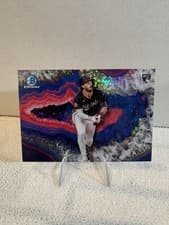2025 Bowman Crystalized Dylan Crews #BWC-12 card
