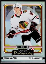 2024-25 O-Pee-Chee Platinum O-Pee-Chee Premier Frank Nazar #OP27 card