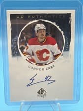 2024-25 SP Authentic UD Authentics Connor Zary #UDA-CZ card