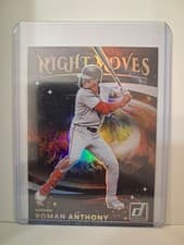 2026 Donruss Night Moves Roman Anthony #8 card