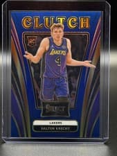 2024-25 Panini Select Clutch Dalton Knecht #2 card