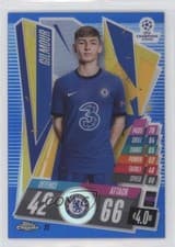 Billy Gilmour 2020 Topps Chrome Match Attax UEFA Champions League card