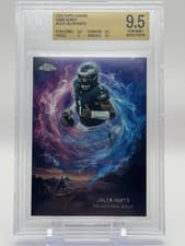 2025 Topps Chrome Game Genies Jalen Hurts #GG-21 card