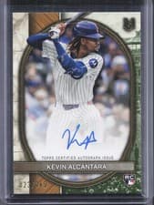 2025 Topps Museum Collection Archival Autographs Kevin Alcántara #AA-KA card