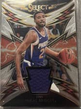 Mikal Bridges 2018 Panini Select Sparks card
