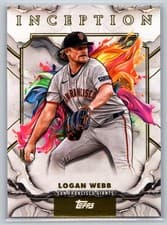 2025 Topps Inception Base Set Logan Webb #80 card