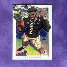 2025 Panini Prizm Draft Picks Manga Shedeur Sanders #9 card