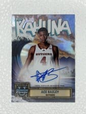 2024-25 Bowman University Chrome The Big Kahuna Autographs Ace Bailey #BKA-AB card