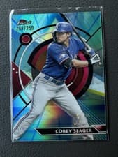 Corey Seager 2023 Topps Finest card