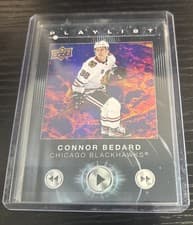 2024-25 Upper Deck Playlist Connor Bedard #PL-14 card