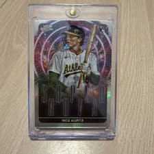2025 Topps Cosmic Chrome Supernova Nick Kurtz #S-19 card