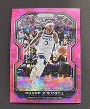 D'Angelo Russell 2020 Panini Prizm card