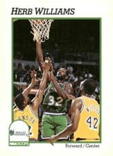 Herb Williams 1991-92 Hoops Base Set card