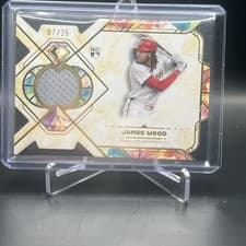 2025 Topps Diamond Icons Single Player Relics James Wood #SPR-JW card