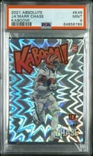 Ja'Marr Chase 2021 Panini Absolute Kaboom card
