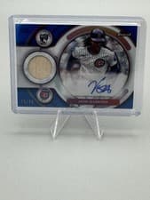 2025 Finest Rookie Autograph Relics Kevin Alcántara #RAJR-KA card