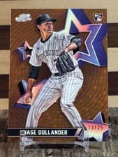2025 Topps Cosmic Chrome StarFractor Chase Dollander #SF-100 card