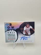 2024-25 Bowman University Chrome Eye Test Autographs Jaloni Cambridge #ETA-JC card