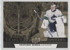 2025-26 Tim Hortons Collectors Series Goalie Etchings Thatcher Demko #GE-11 card