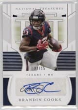 Brandin Cooks 2020 Panini National Treasures Signatures card