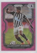 Allan Saint Maximin 2020 Panini Chronicles Prizm Premier League card