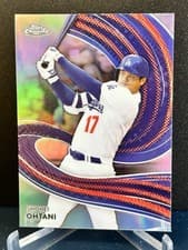 Shohei Ohtani 2024 Topps Chrome Strokes card