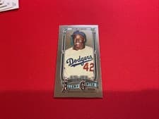 2025 Topps Allen & Ginter Mini Chrome Jackie Robinson #31 card