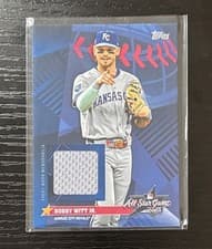 2025 Topps Update All-Star Stitches Bobby Witt Jr. #AS-BWJ card