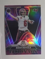 2025 Panini Mosaic Visionary Baker Mayfield #23 card