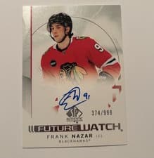 2025 2024 SP Authentic Frank Nazar #138