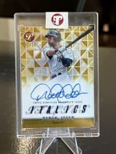 2025 Topps Pristine Italics Autographs Derek Jeter #I-DJ card