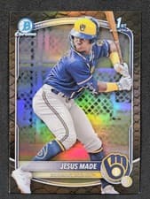 Jesus Made 2025 Bowman Chrome Prospects card