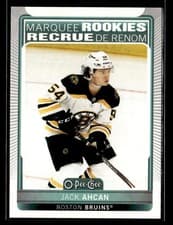 Jack Ahcan 2021 Upper Deck O Pee Chee Update card