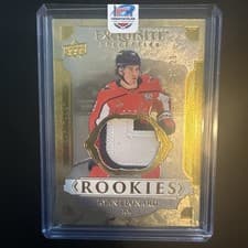 2025-26 Upper Deck Black Diamond Exquisite Rookie Patch Ryan Leonard #RP-RL card