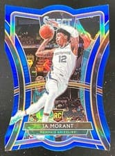JA Morant 2019 Panini Select card