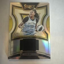 2025 Panini Select WNBA Selective Swatches Kamilla Cardoso #8 card