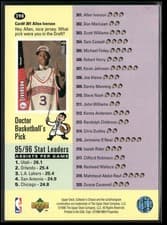 Dontae' Jones / Allen Iverson 1996-97 Collector's Choice Base Set card