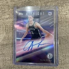 2025-26 Topps Midnight Rookie Horizon Signatures Egor Demin #RHS-ED card