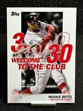 Mookie Betts 2023 Topps Welcome to the Club card
