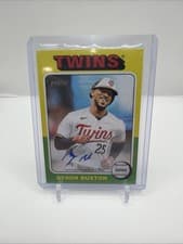 2024 Topps Heritage Real One Autograph Byron Buxton #ROA-BBU card
