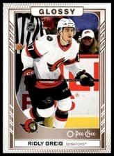 Ridly Greig 2023 Upper Deck OPC Glossy card