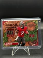 Bucky Irving 2024 Panini Absolute Ground Hoggs Materials card