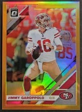 Jimmy Garoppolo 2019 Donruss Optic card