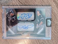 2026 Topps Chrome Black Pitch Black Pairings Dual Autographs Frank Thomas #PDPA-TK card