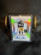 2025 Panini Flawless Dual Patch Autographs Sterling Sharpe #25 card