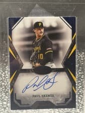 2025 Topps Tier One Talent Autographs Paul Skenes #TOTA-PS card